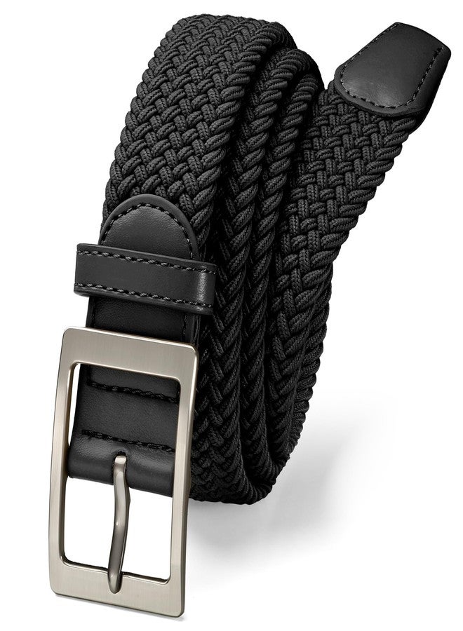 VONMELLI Belt for Men,Mens Gift Stretch Braided Web Belt Elastic for Casual Golf Jeans Pants - Image 1